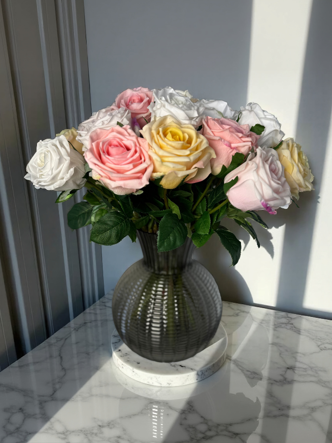Kunstig buket - Rose Harmoni