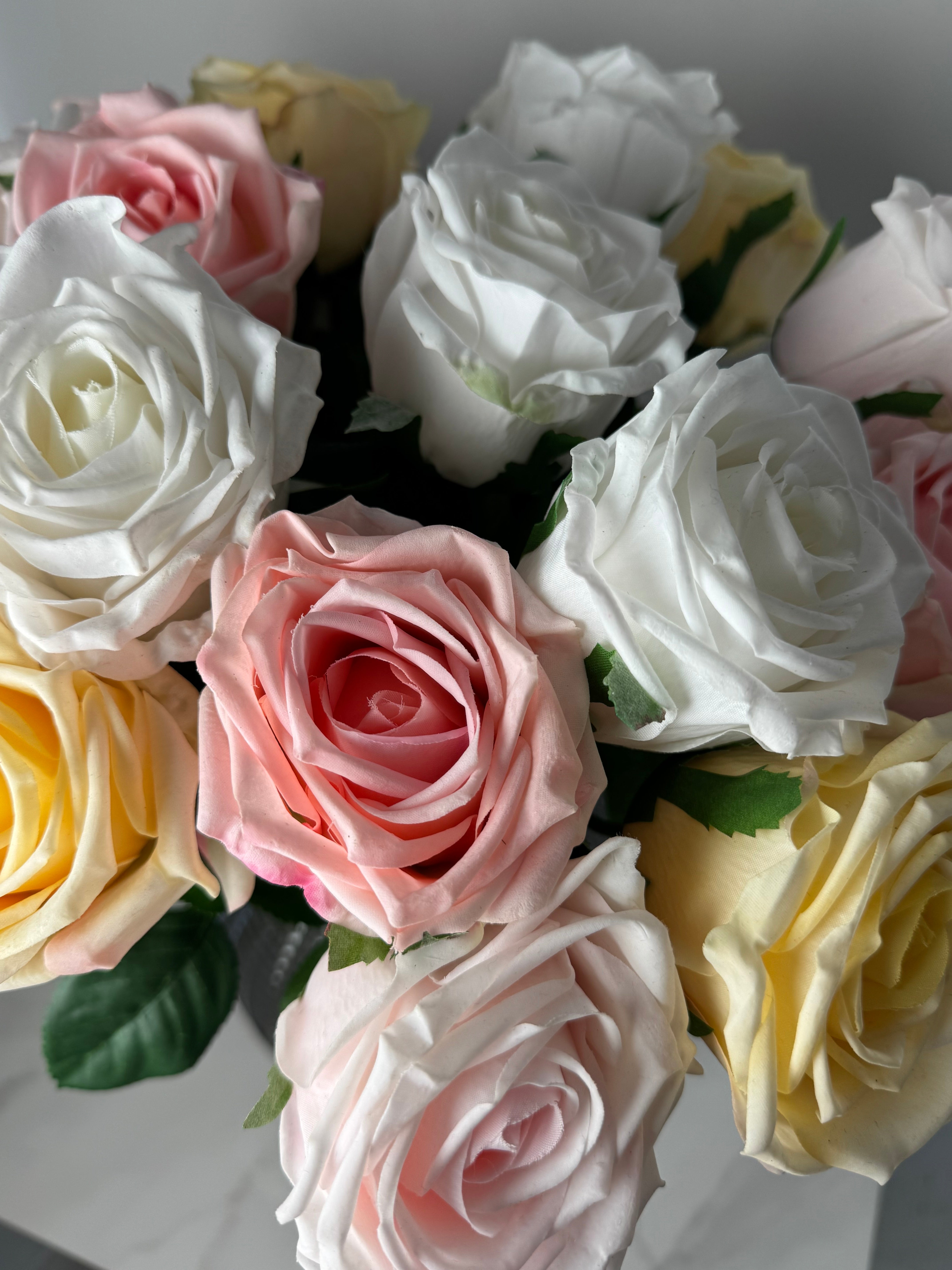 Kunstig buket - Rose Harmoni