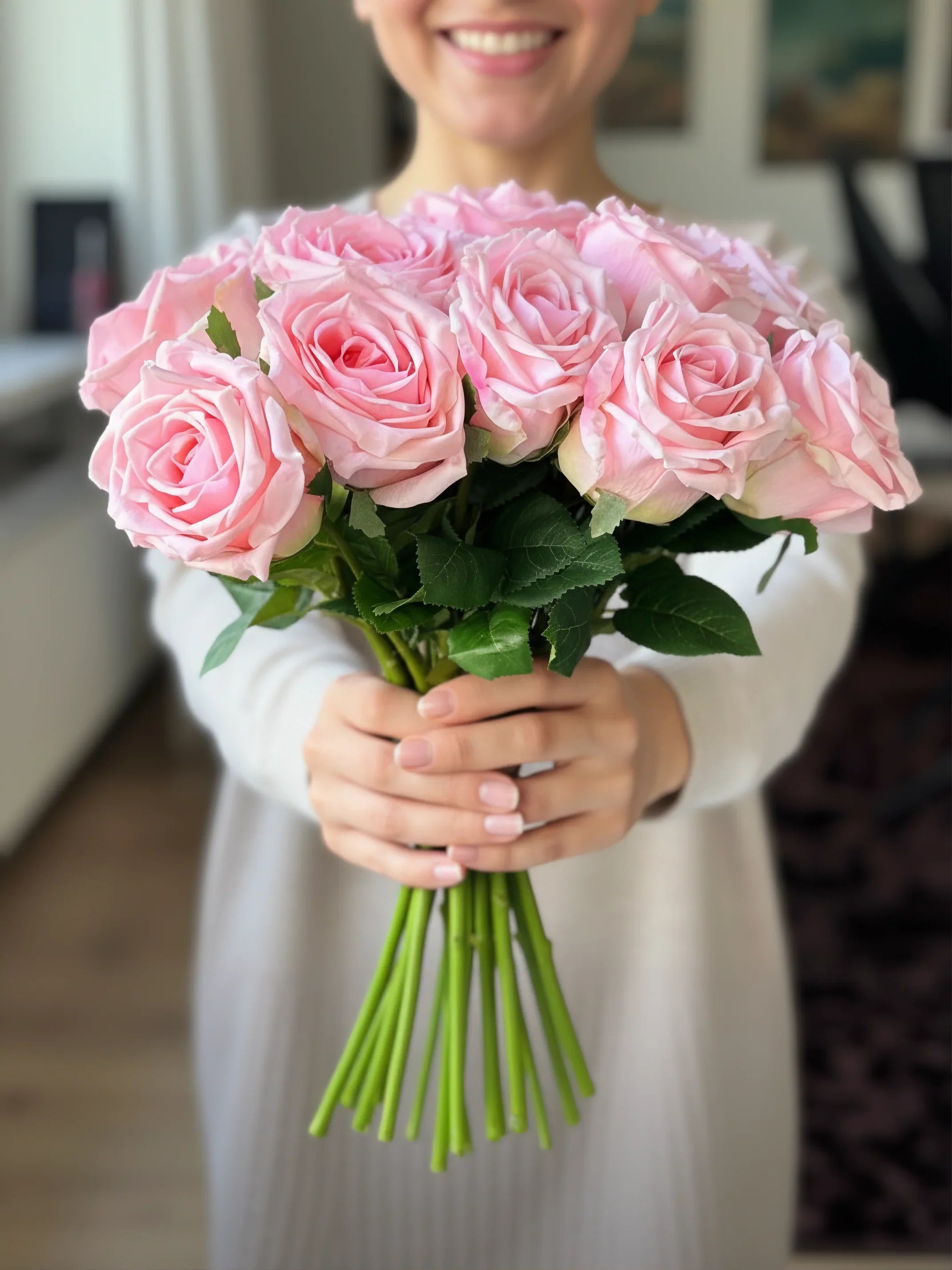 Kunstige roser til valentinsdag