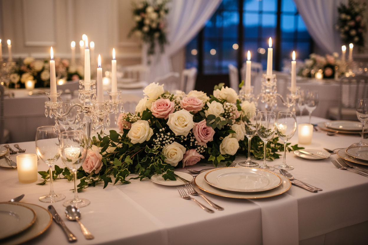 Kunstige blomster til bryllup – smukke minder der holder hele livet